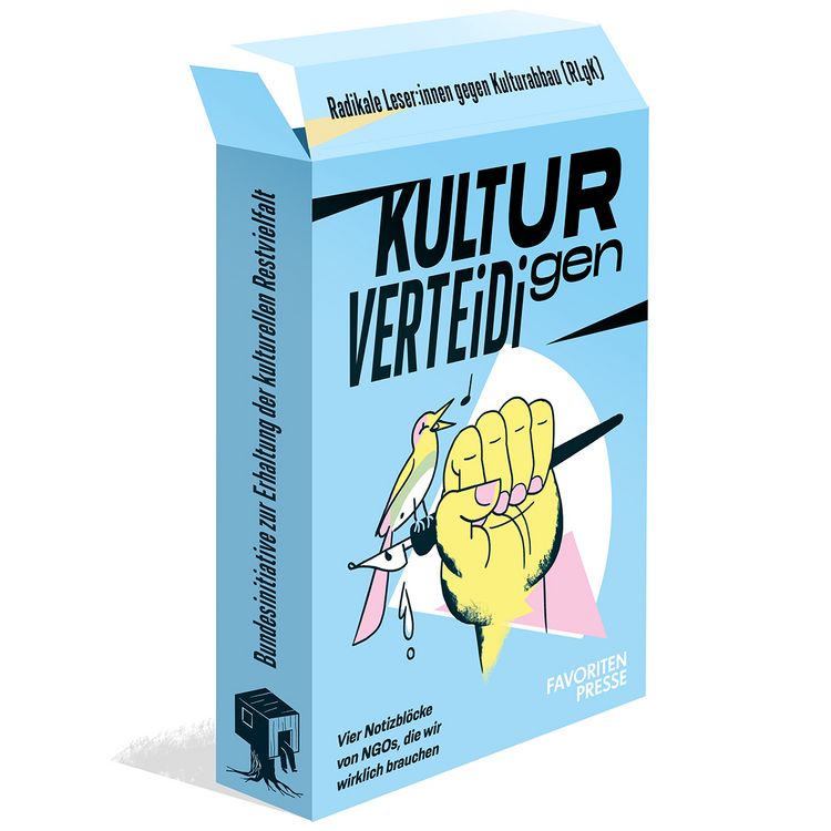 Produktbild: Notizblock-Set &ndash; Kultur verteidigen
