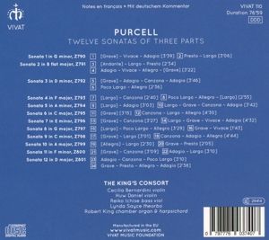 Produktbild: Twelve Sonatas on three parts
