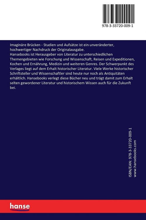 Produktbild: Imagin&auml;re Br&uuml;cken
