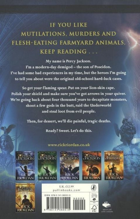 Produktbild: Riordan, R: Percy Jackson and the Greek Heroes