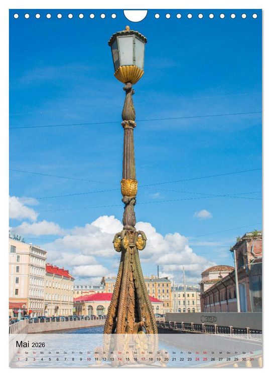 Produktbild: St. Petersburg - Russische Ostseemetropole (Wandkalender 2026 DIN A4 hoch), CALVENDO Monatskalender
