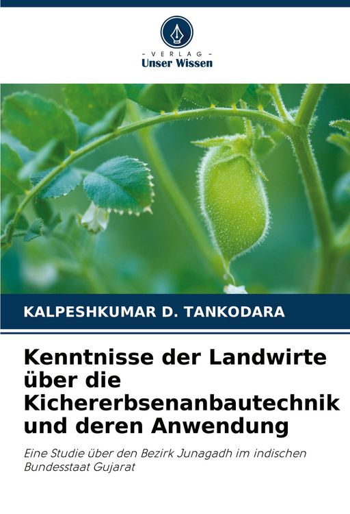 Produktbild: Kenntnisse der Landwirte &uuml;ber die Kichererbsenanbautechnik und deren Anwendung