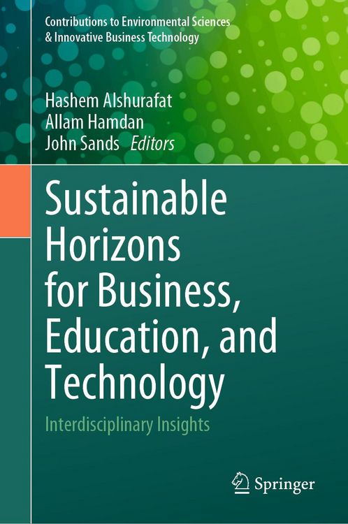 Produktbild: Sustainable Horizons for Business, Education, and Technology