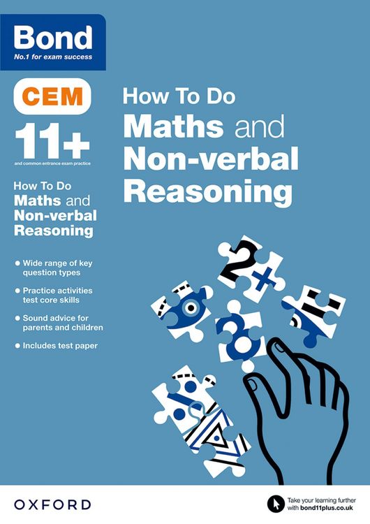 Produktbild: CEM How To Do: Bond 11+ Maths and Non-verbal Reasoning (for Cambridge Select Insight)