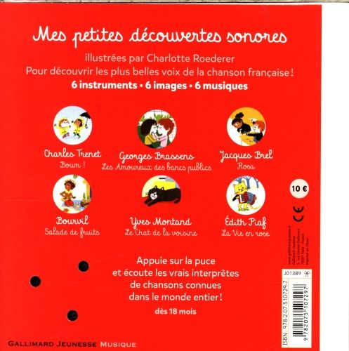 Produktbild: Je d&eacute;couvre la chanson fran&ccedil;aise, m. Soundeffekten