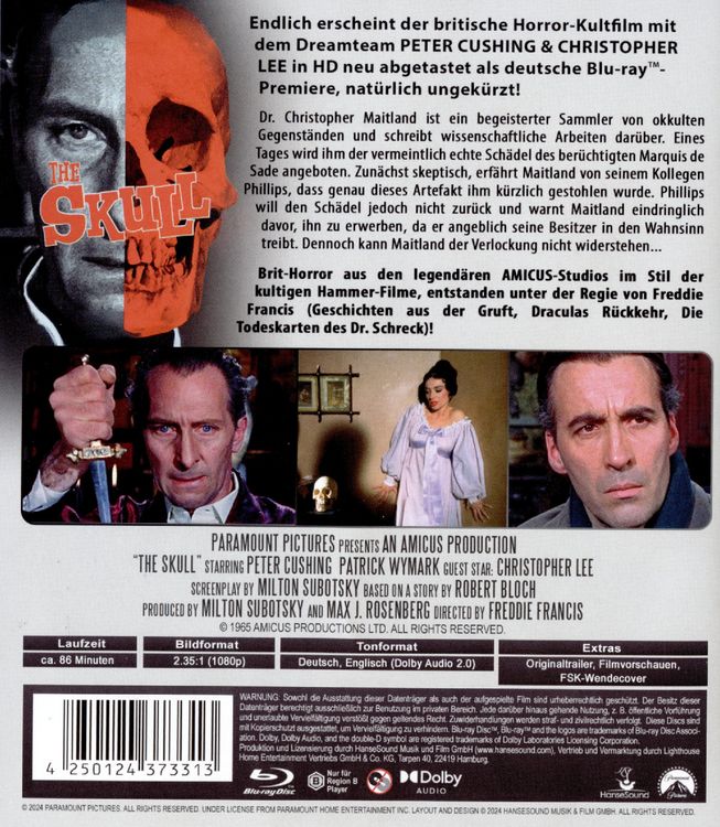 Produktbild: The Skull - Der Sch&auml;del des Marquis de Sade