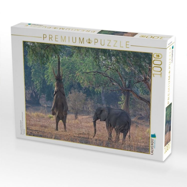 Produktbild: CALVENDO Puzzle Mana pools Nationalpark | 1000 Teile Lege-Gr&ouml;&szlig;e 64x48cm Foto-Puzzle f&uuml;r gl&uuml;ckliche Stunden