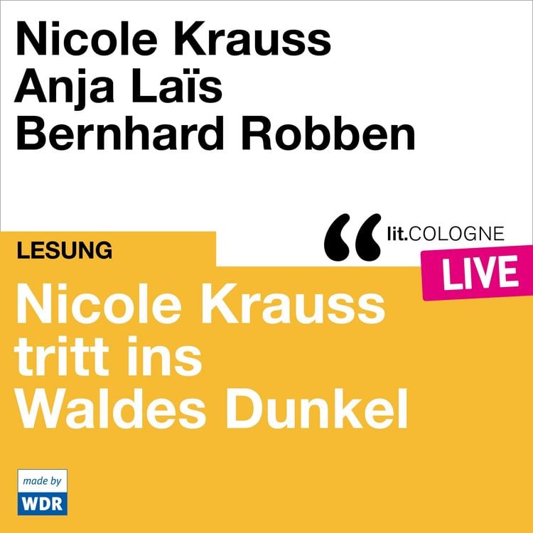 Produktbild: Nicole Krauss tritt ins Waldes Dunkel