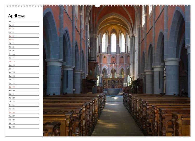 Produktbild: Der Westerwald (hochwertiger Premium Wandkalender 2026 DIN A2 quer), Kunstdruck in Hochglanz