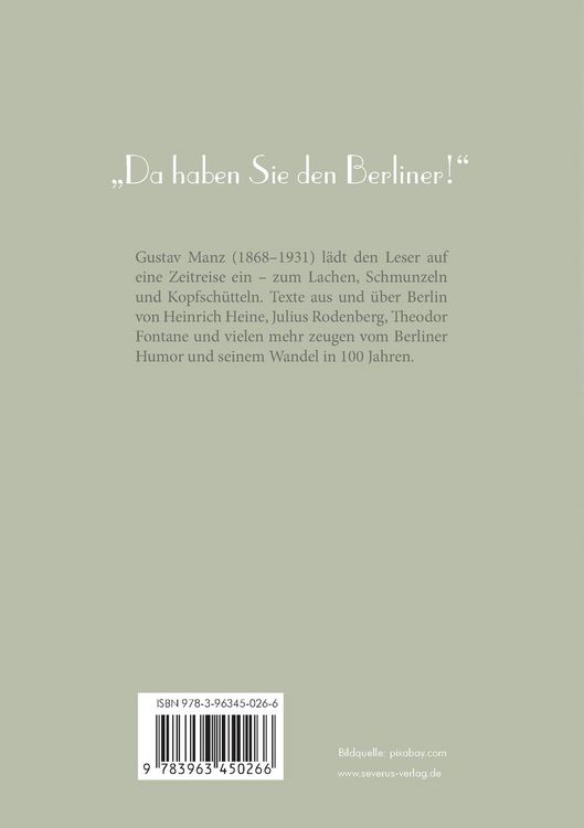 Produktbild: Hundert Jahre Berliner Humor