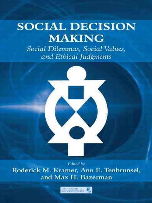 Produktbild: Social Decision Making: Social Dilemmas, Social Values, and Ethical Judgments