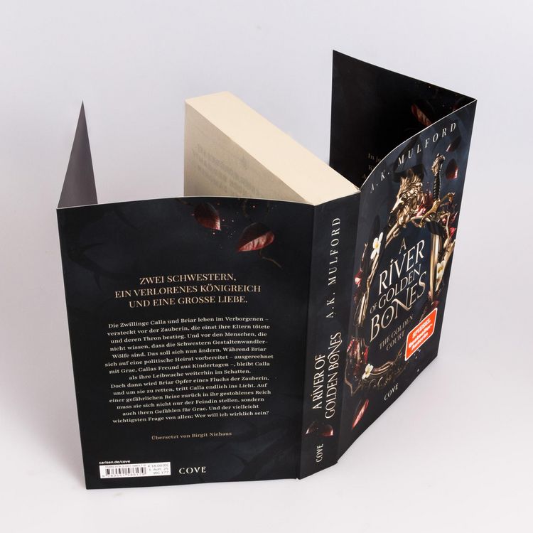 Produktbild: A River of Golden Bones (The Golden Court 1)