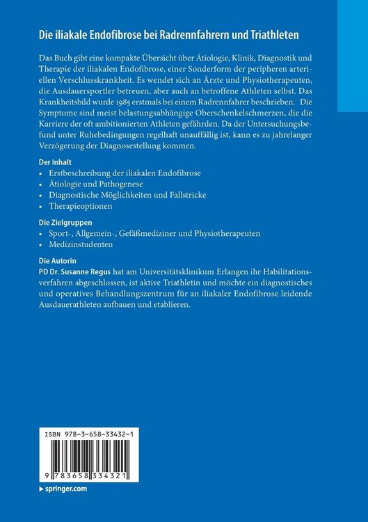Produktbild: Die iliakale Endofibrose bei Radrennfahrern und Triathleten