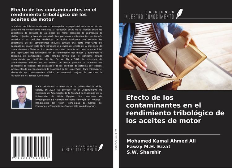Produktbild: Efecto de los contaminantes en el rendimiento tribol&oacute;gico de los aceites de motor