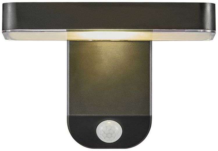 Produktbild: Nordlux Rica Square 2118161003 Solar-Au&szlig;enwandleuchte LED LED 5W Schwarz