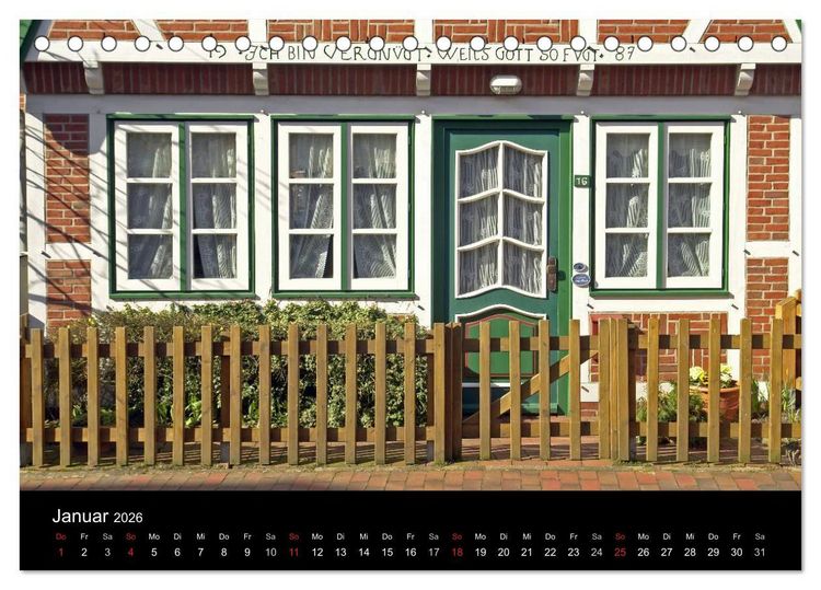 Produktbild: Ostfriesland (Tischkalender 2026 DIN A5 quer), CALVENDO Monatskalender
