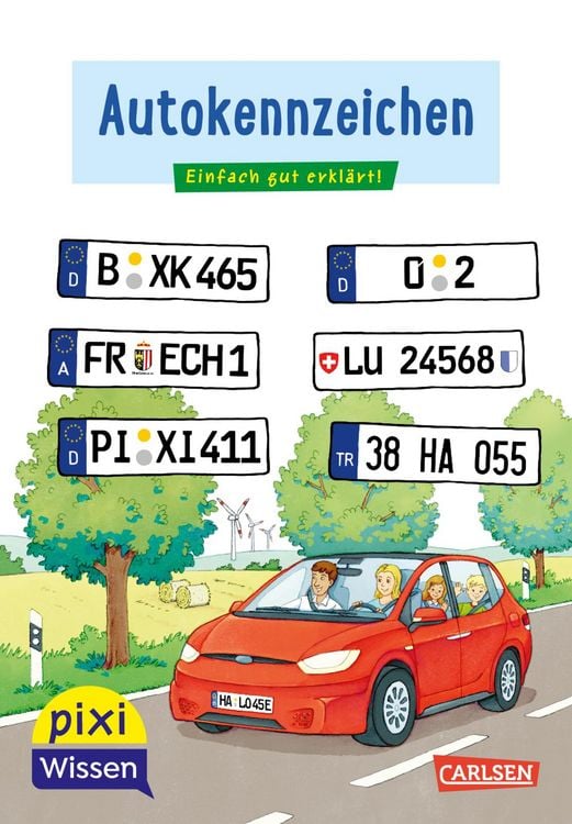 Produktbild: Pixi Wissen 102: Autokennzeichen