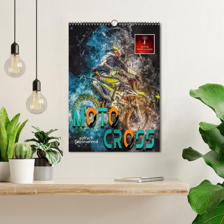 Produktbild: Motocross - einfach faszinierend (Wandkalender 2026 DIN A3 hoch), CALVENDO Monatskalender