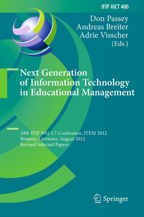 Produktbild: Next Generation of Information Technology in Educational Management