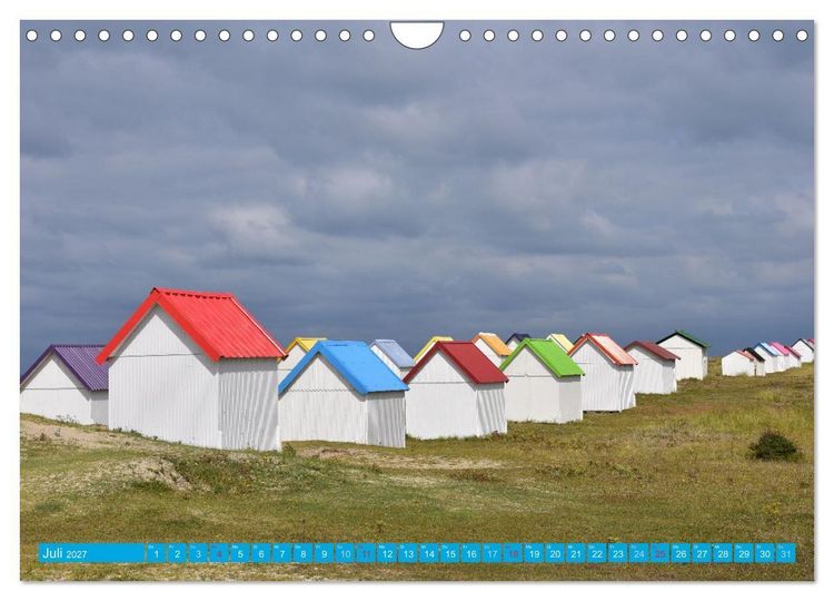Produktbild: Quer durch die Normandie (Wandkalender 2027 DIN A4 quer), CALVENDO Monatskalender