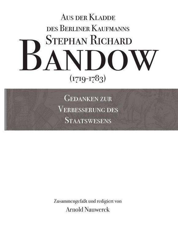 Produktbild: Gedanken zur Verbesserung des Staatswesens