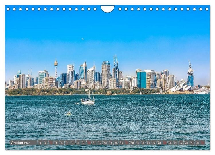Produktbild: Australien - Metropolen &bull; Outback &bull; Regenwald &bull; Koalas (Wandkalender 2027 DIN A4 quer), CALVENDO Monatskalender