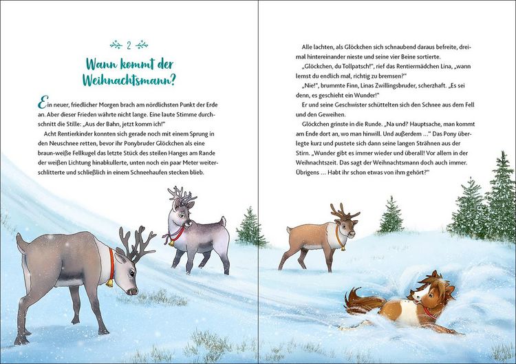Produktbild: Gl&ouml;ckchen, das Weihnachtspony - Ein magisches Winterwunder
