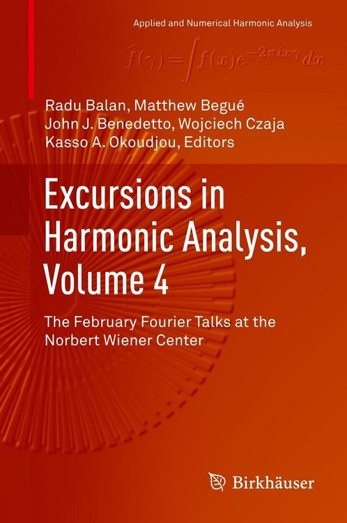 Produktbild: Excursions in Harmonic Analysis, Volume 4