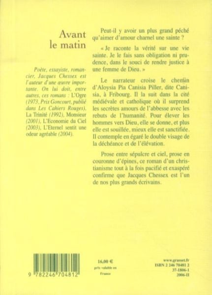 Produktbild: Avant le matin