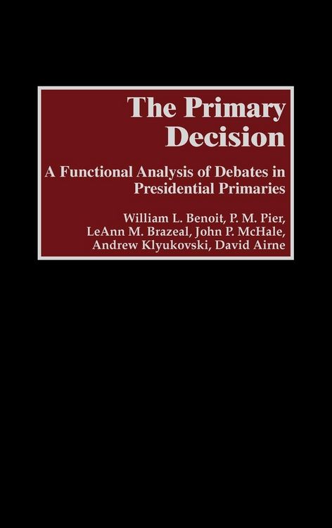 Produktbild: The Primary Decision