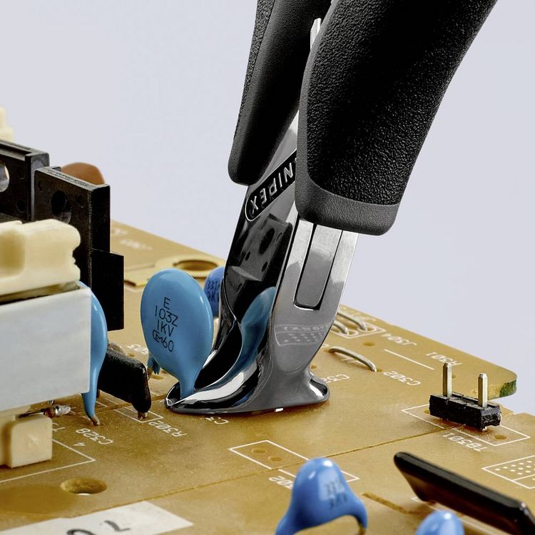 Produktbild: Knipex-Werk Elektronik-Vornschneider 64 32 120 ESD