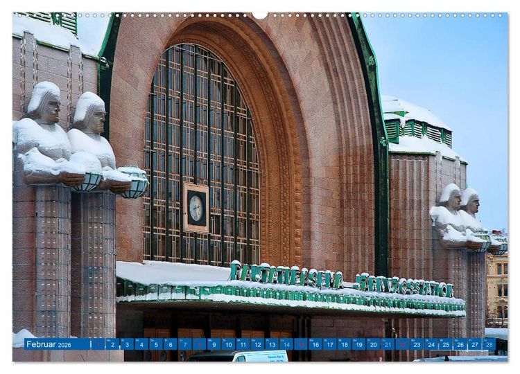 Produktbild: Helsinki - Die lebenswerteste Stadt der Welt (Wandkalender 2026 DIN A2 quer), CALVENDO Monatskalender