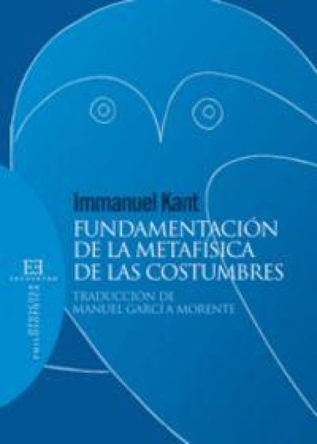Produktbild: Fundamentacion De La Metafisica De Las Constumbres