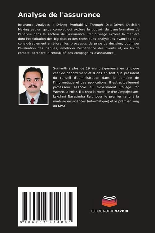 Produktbild: Analyse de l'assurance
