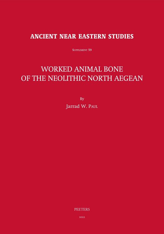 Produktbild: Worked Animal Bone of the Neolithic North Aegean