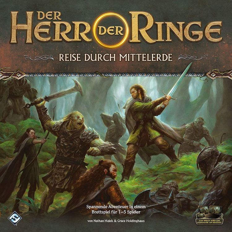 Produktbild: Fantasy Flight Games - Der Herr der Ringe: Reise durch Mittelerde