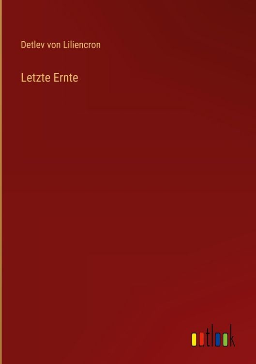 Produktbild: Letzte Ernte