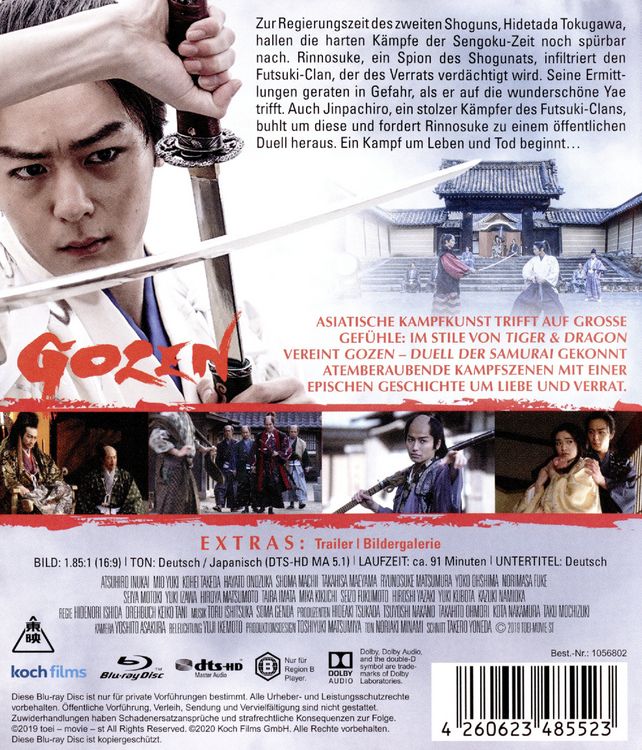 Produktbild: Gozen - Duell der Samurai
