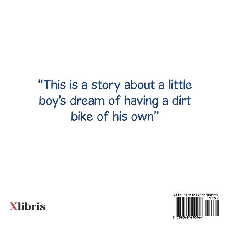 Produktbild: Billy's Blue Dirt Bike