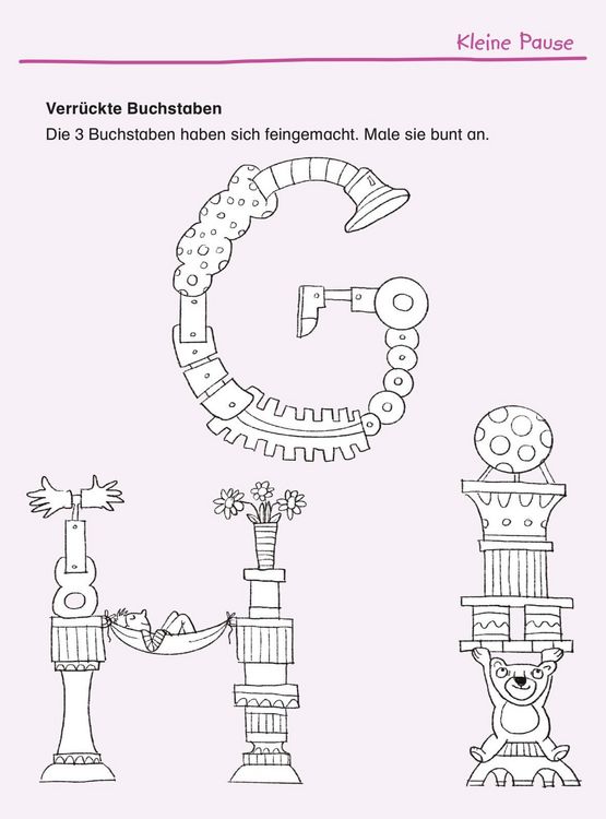 Produktbild: Schlau f&uuml;r die Schule: Mein MEGA dicker Buchstaben-Block