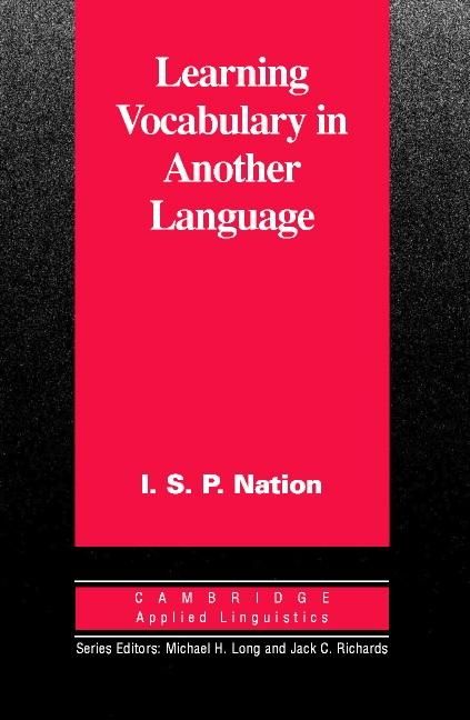 Produktbild: Learning Vocabulary in Another Language