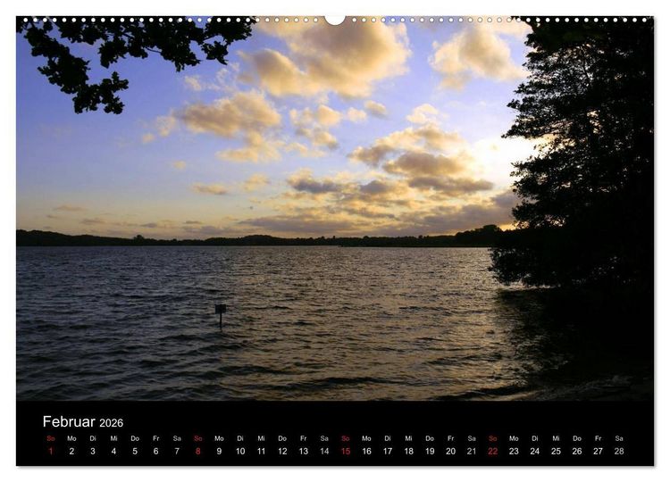 Produktbild: Zeit f&uuml;r... die Seenplatte Holsteinische Schweiz (hochwertiger Premium Wandkalender 2026 DIN A2 quer), Kunstdruck in Hochglanz
