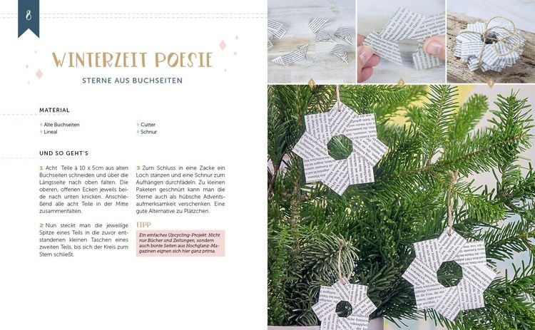 Produktbild: Mein Adventskalender-Buch: DIY Christmas