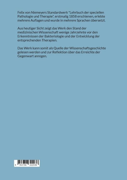 Produktbild: Lehrbuch der speciellen Pathologie und Therapie