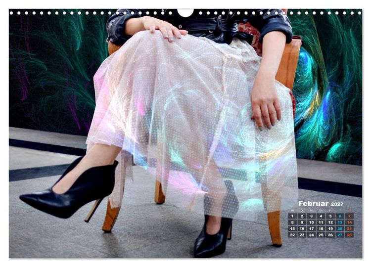 Produktbild: High Heels - Hohe Abs&auml;tze machen lange Beine (Wandkalender 2027 DIN A3 quer), CALVENDO Monatskalender