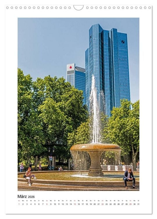Produktbild: Frankfurt Vertikal Michael Jaster (Wandkalender 2026 DIN A3 hoch), CALVENDO Monatskalender
