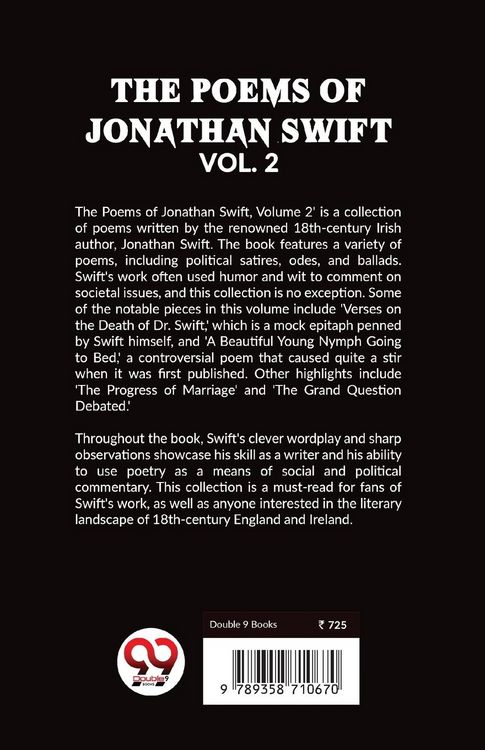 Produktbild: He Poems Of Jonathan Swift VOl. II