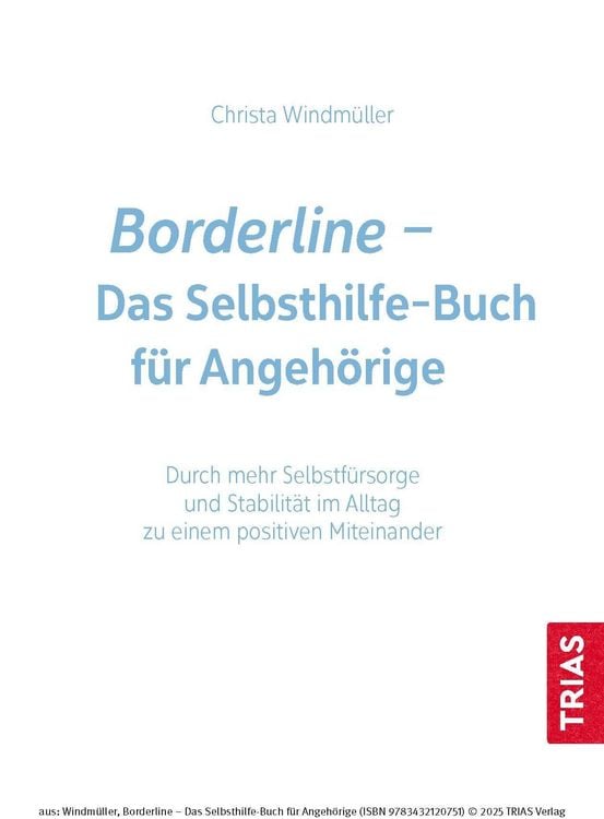 Produktbild: Borderline - Das Selbsthilfe-Buch f&uuml;r Angeh&ouml;rige