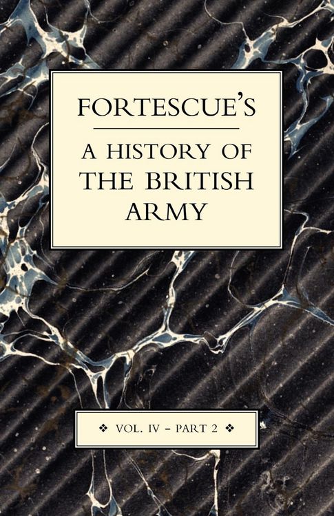 Produktbild: Fortescue's History of the British Army