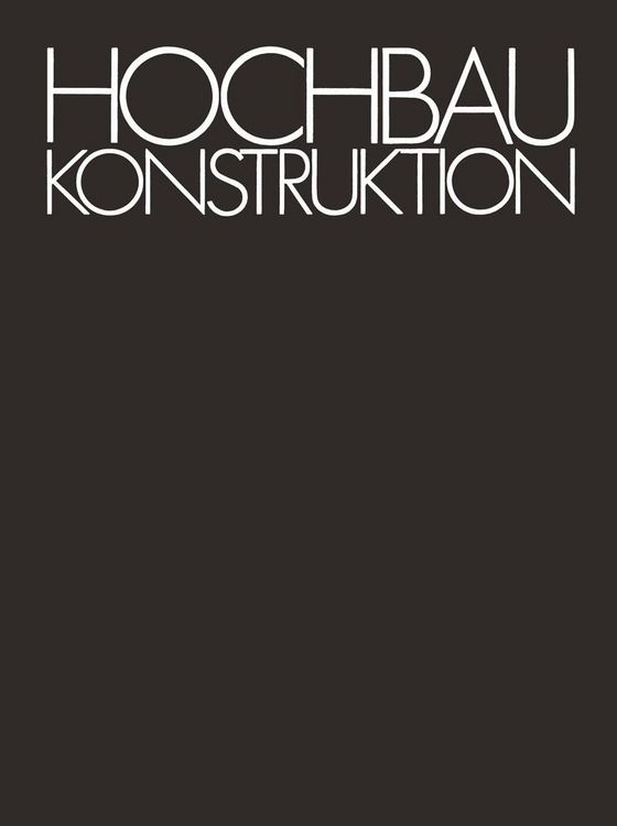 Produktbild: Hochbaukonstruktion